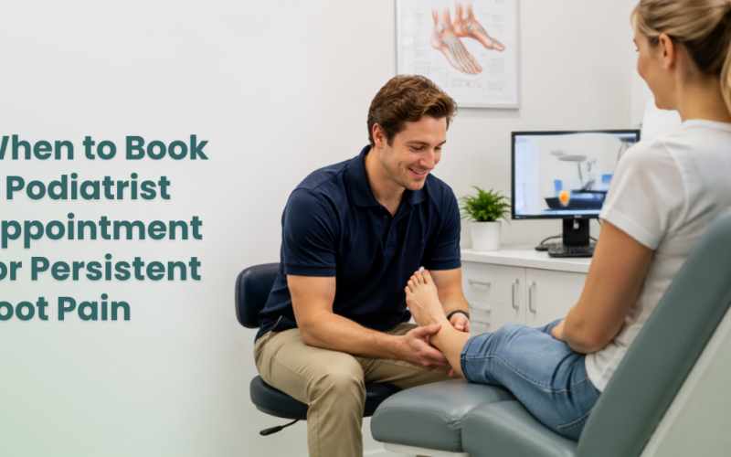 When to Book a Podiatrist Appointment for Persistent Foot Pain