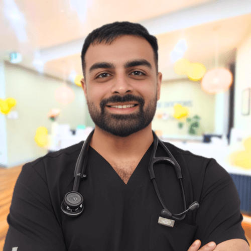 Dr Saad Bilal Ahmad, a General Practitioner at Botanic Ridge Doctors.