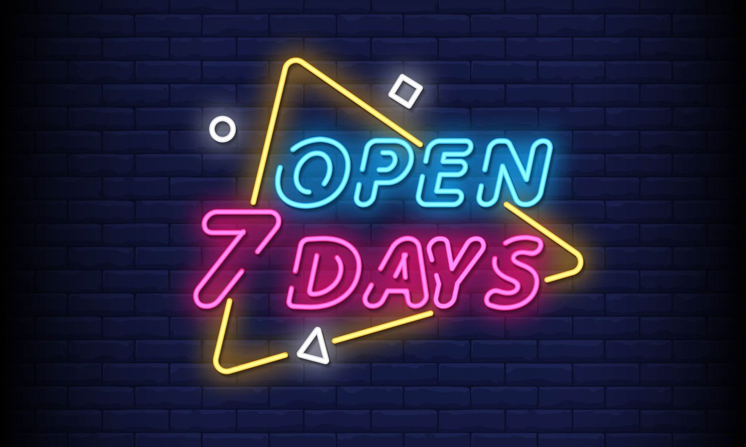 Now Welcoming Walk-ins Seven Days a Week