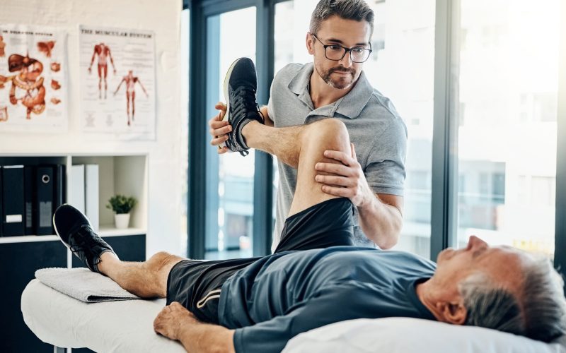 Physiotherapy session at Botanic Ridge Doctors